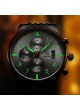 Multifunctional chronometer quartz watch luminous waterproof men's Watch